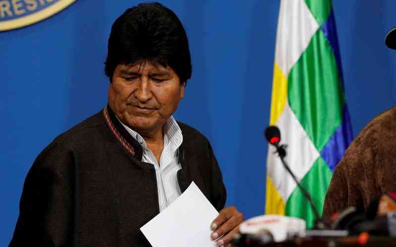 Evo Morales renunció a la presidencia de Bolivia
