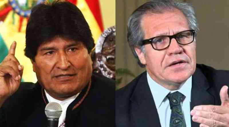 Morales acusa a OEA de sumarse a 